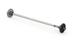 Roll feed spindle