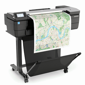 Aan boord Ondoorzichtig Clan HP DesignJet T830 24 Inch Wide Format Printer Scanner